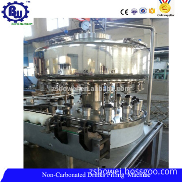 Gas Soft Drinks Packaging/Aluminum Can Filling Machine with Liquid Nitrogen Injection